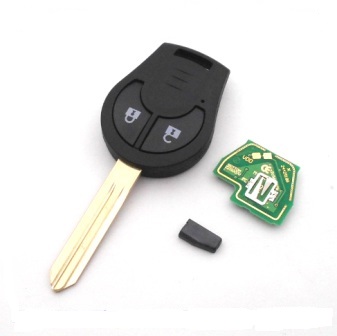 Ключ Nissan NSN14, PCF7936, 433mHz, 2кн