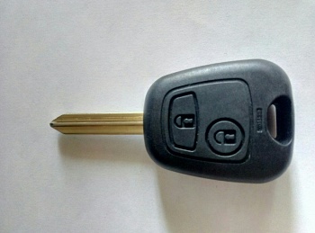 Ключ Ситроен (Citroen) SX9 / 2 кн. под чип